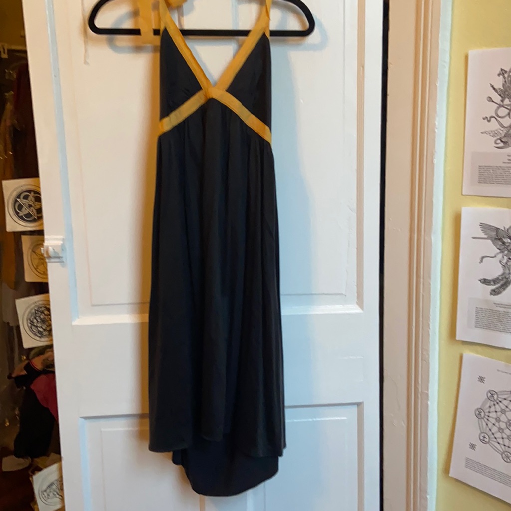Hope And Glorie Silk Halter Dress Never Worn!